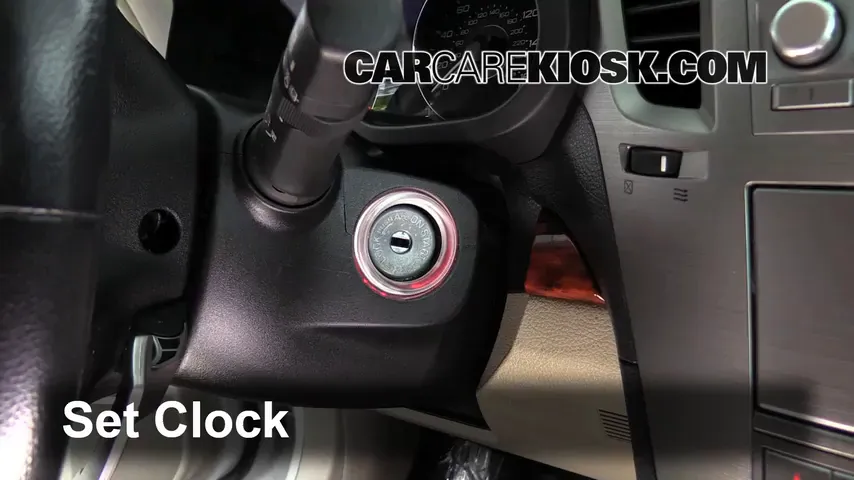 2011 Subaru Outback 3.6R Limited 3.6L 6 Cyl. Clock